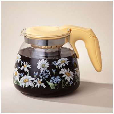 885-111 Чайник заварочный Agness с фильтром 'Васильки' 900мл-4
