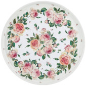 898-010 Поднос сервировочный 'Пионы' 33х2.1см 898-010 Поднос сервировочный 'Пионы' 33х2.1см