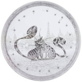 898-022 Поднос сервировочный 'Котики' 33х2.1см