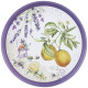 898-038 Поднос сервировочный Agness 'Прованс лимоны' 33х2.1см