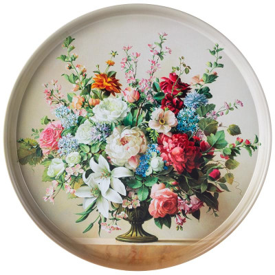 898-071 Поднос сервировочный Agness 'Stil life' 33х2.1см