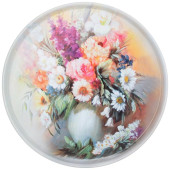 898-219 Поднос сервировочный Agness 'Летний букет' 33х2.1см 898-219 Поднос сервировочный Agness 'Летний букет' 33х2.1см