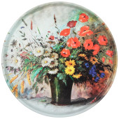 898-220 Поднос сервировочный Agness 'Полевые цветы' 33х2.1см 898-220 Поднос сервировочный Agness 'Полевые цветы' 33х2.1см