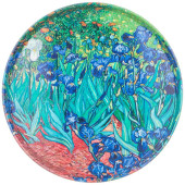 898-222 Поднос сервировочный Agness ' Классика.Ирисы' 33х2.1см 898-222 Поднос сервировочный Agness ' Классика.Ирисы' 33х2.1см