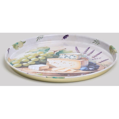 898-245 Поднос сервировочный Agness 'Gourmet feast' 33х2.1см-2