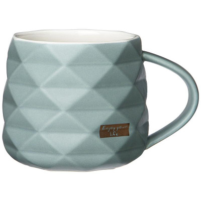 90-1052 Кружка 'Break time' 370мл голубая