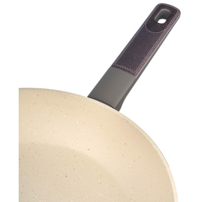 902-103 Сковорода с антипригарным покрытием Pfluon marble (28х5.2см)-1