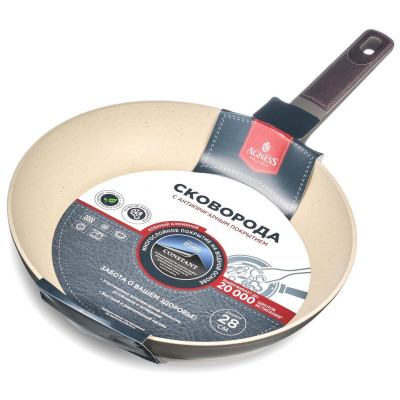 902-103 Сковорода с антипригарным покрытием Pfluon marble (28х5.2см)-4