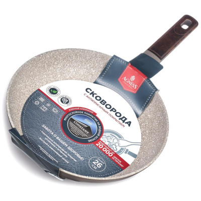902-112 Сковорода с антипригарным покрытием Pfluon marble (26х5см)-4