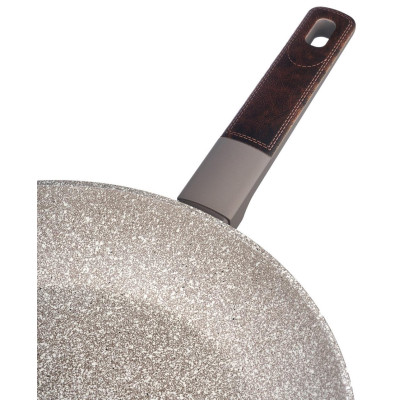 902-113 Сковорода с антипригарным покрытием Pfluon marble (28х5.2см)-1