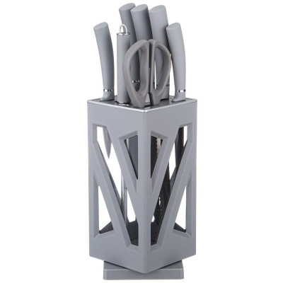 911-761 Набор ножей Agness на пласт.вращающейся подставке 8предм-3