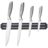 911-767 Набор ножей Agness с магнитным держателем и ручкой из нерж.стали, 5пр