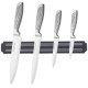 911-767 Набор ножей Agness с магнитным держателем и ручкой из нерж.стали, 5пр