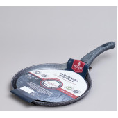 932-520 Сковорода блинная Agness с антипригарным покрытием (22х2см) индукционное дно