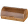 938-043 Хлебница Agness "Кантри" деревянная с пластиковой крышкой 36х21х17см