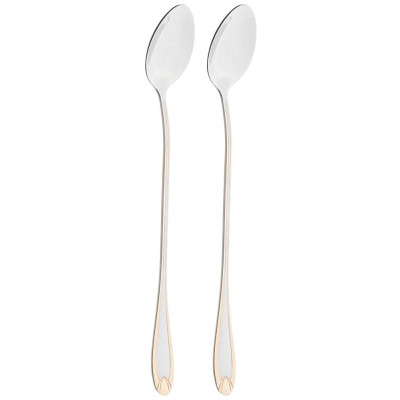 942-109 Набор ложек для коктелей agness, 2 шт, длина 19.5см