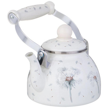 943-051 Чайник Agness эмалированный со съемным фильтром из нерж.стали (1.1л)-3
