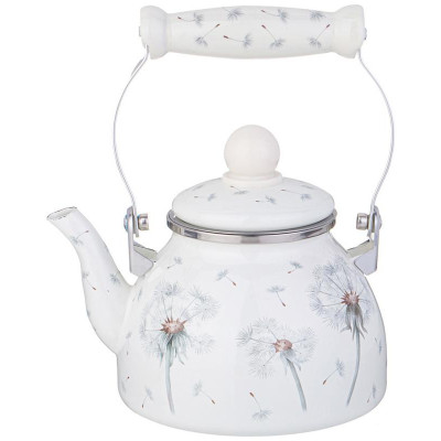 943-051 Чайник Agness эмалированный со съемным фильтром из нерж.стали (1.1л)