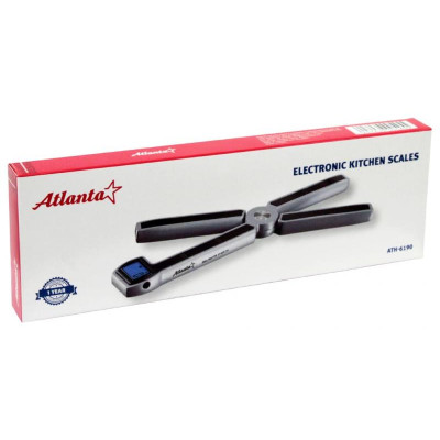 Весы кухонные электронные ATLANTA ATH-6190 (silver)-4