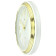 Часы настенные Atlantis TLD-35149 white/yellow gold