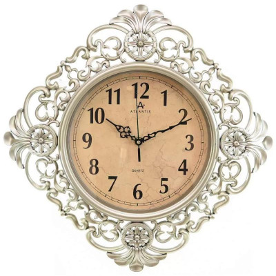 Часы настенные Atlantis TLD-35190A silver