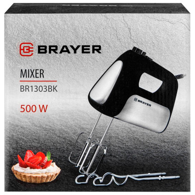 Миксер BRAYER BR1303BK-6