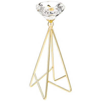 Подсвечник на 1 свечу 7,5х7,5х21 см BRONCO 120-226