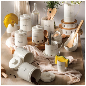 Ваза сервировочная "SOUL KITCHEN" 20*6,5 см (кор=24шт.) BRONCO 189-381-2