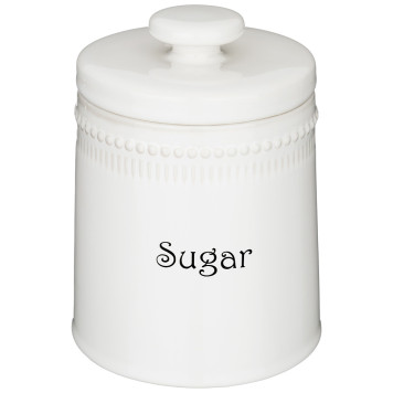 Банка для сахара "SOUL KITCHEN" 16*12 см 900 мл (кор=18шт.) BRONCO 189-410