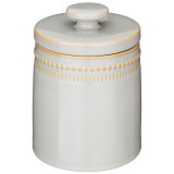 Банка для сыпучих "SOUL KITCHEN" 16*12 см 900 мл серая (кор=18шт.) BRONCO 189-413