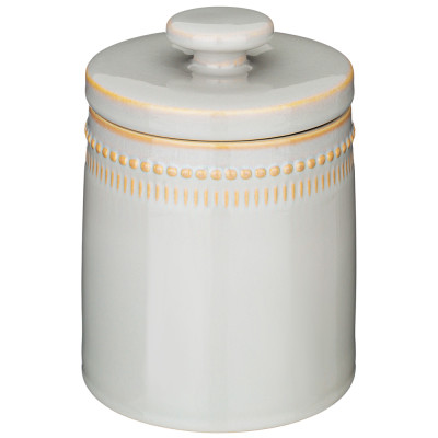 Банка для сыпучих "SOUL KITCHEN" 16*12 см 900 мл серая (кор=18шт.) BRONCO 189-413