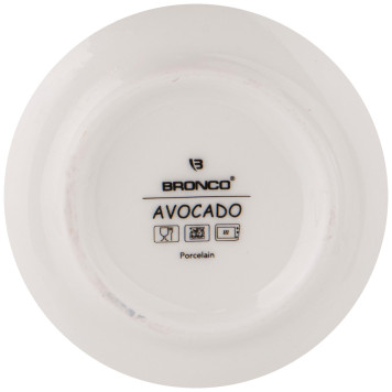 Салатник " AVOCADO" 1400 мл 20*9, 5 см зелёный (мал.уп.=2шт./кор=16шт.) BRONCO 189-429-2