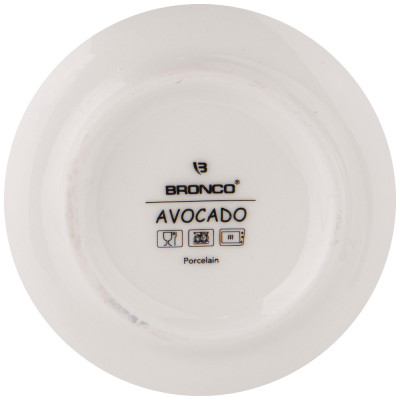 Салатник " AVOCADO" 1400 мл 20*9, 5 см зелёный (мал.уп.=2шт./кор=16шт.) BRONCO 189-429-2