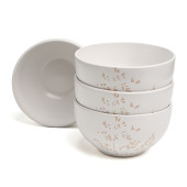 Набор салатников "GRASSES" 4 шт. диаметр=14 см BRONCO 191-340-1