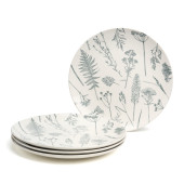 Набор тарелок обеденных "GRASSES" 4 шт. диаметр=27 см BRONCO 191-342-1