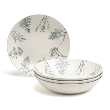 Набор салатников "GRASSES" 4 шт. диаметр=20 см BRONCO 191-343-1