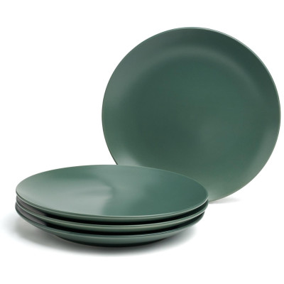 Набор тарелок закусочных "GRASSES" 4 шт. диаметр=19,5 см BRONCO 191-344-1