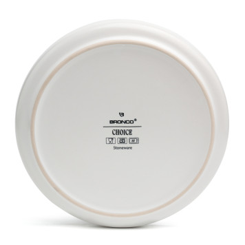 Набор тарелок обеденных "CHOICE WHITE" 26,5 см 4шт BRONCO 191-355-1-1