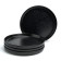 Набор тарелок закусочных "CHOICE BLACK" 20,5 см 4шт BRONCO 191-358-1