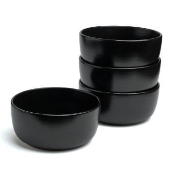 Набор салатников "CHOICE BLACK" 15 см 4шт BRONCO 191-360-1