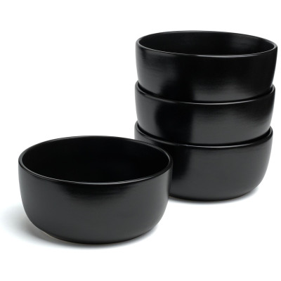 Набор салатников "CHOICE BLACK" 15 см 4шт BRONCO 191-360-1