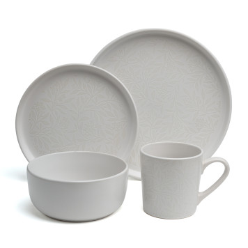 Набор посуды обеденный "CHOICE WHITE" на 4 пер. 16 пр. BRONCO 191-363