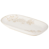 Блюдо сервировочное коллекция "PINE CONES", 30,2*16*3,1 см BRONCO 230-511