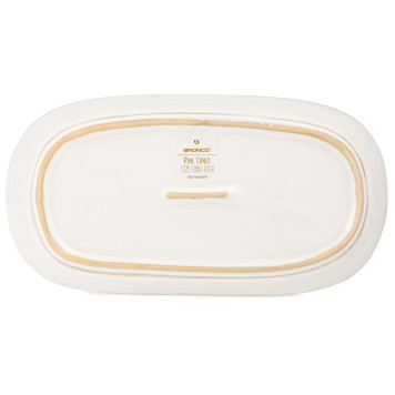 Блюдо сервировочное коллекция "PINE CONES", 30,2*16*3,1 см BRONCO 230-511-1