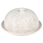 Блюдо сервировочное с крышкой коллекция "PINE CONES", 19,6*19,6*10,5 см BRONCO 230-512