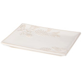 Блюдо сервировочное коллекция "PINE CONES", 26,3*19,8*2,4 см BRONCO 230-514