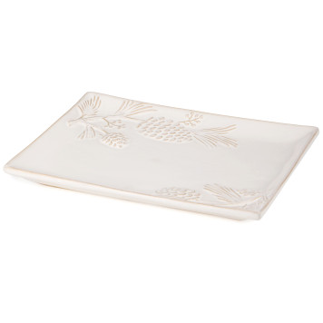 Блюдо сервировочное коллекция "PINE CONES", 26,3*19,8*2,4 см BRONCO 230-514