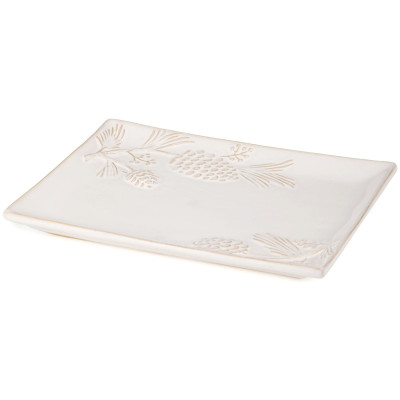 Блюдо сервировочное коллекция "PINE CONES", 26,3*19,8*2,4 см BRONCO 230-514