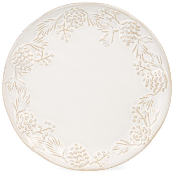 Набор тарелок закусочных коллекция "PINE CONES", 2 шт. / 20,7*2,5 см BRONCO 230-517-2