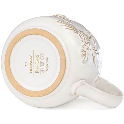 Кружка коллекция "PINE CONES", 14,7*10,6*10,2 см, 550 мл BRONCO 230-519-2